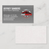 Leistungsteile | Auto Visitenkarte (Vorne/Hinten)