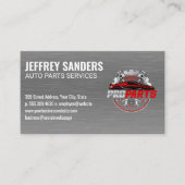 Leistungsteile | Auto Visitenkarte (Vorderseite)