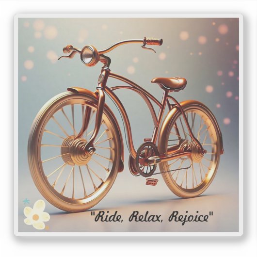 "Leisure Cycling" Aufkleber (Vorderseite)