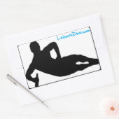 LeisureSticker Rechteckiger Aufkleber (Umschlag)