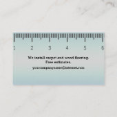 Leitbild für Unternehmen Visitenkarte (Rückseite)