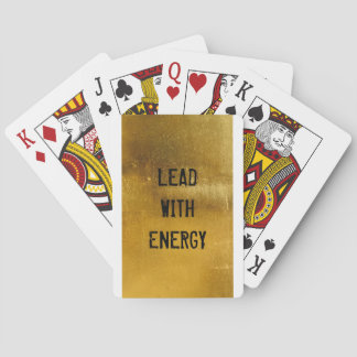 LEITEN MIT ENERGIESPIELKARTEN SPIELKARTEN