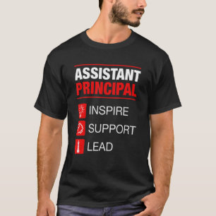 Leitender Administrator für den Inspirier-Support T-Shirt