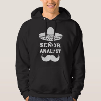 Leitender Analyst Pun Hoodie