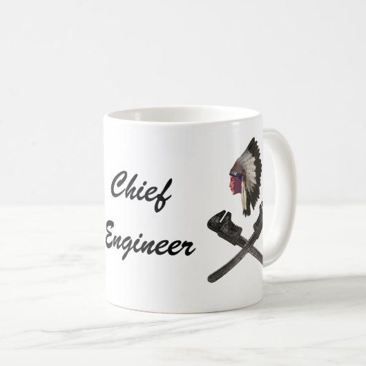 Leitender Ingenieur Kaffeetasse (VorderseiteRechts)