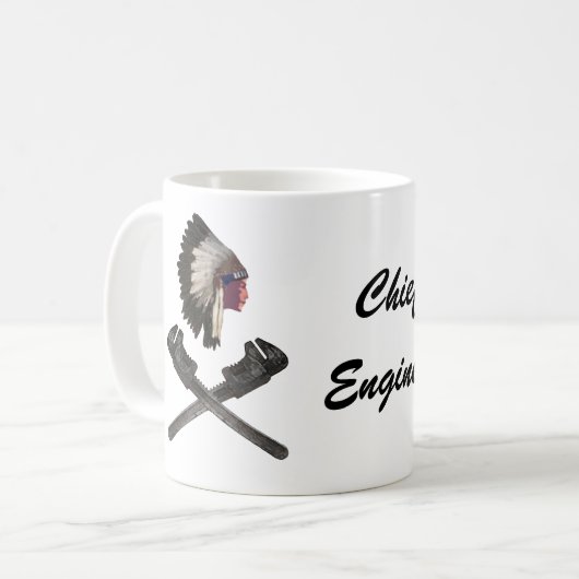 Leitender Ingenieur Kaffeetasse (Vorderseite Links)