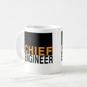 Leitender Ingenieur-Tasse Kaffeetasse (Vorderseite Links)