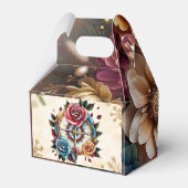 ‚Leitender Leuchtkompass‘ Geschenkschachtel (Rückseite)