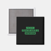 Leitender Shenanigans Shenanigans Supervisor-Koord Magnet (Vorderseite/Rückseite)