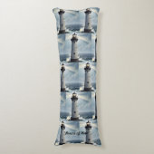 "Leitendes Licht im Inneren" Seitenschläferkissen (Vorderseite Vertikal)