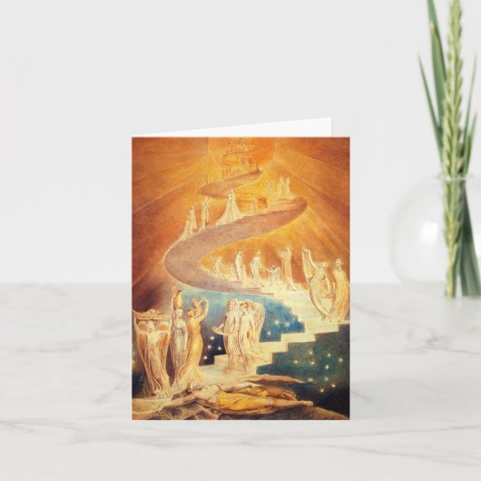 Leiter-Anmerkungs-Karte Williams Blake Jakob Karte (Vorderseite)