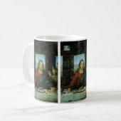 Leiter Christi aus dem letzten Abendmahl Kaffeetasse (Vorderseite Links)