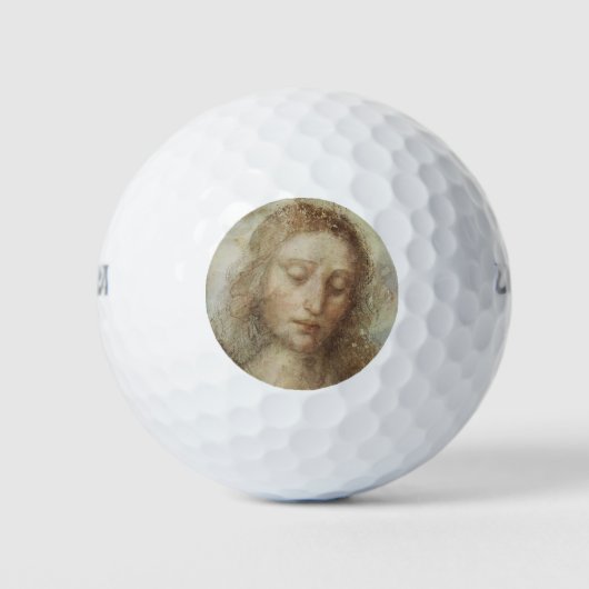 Leiter Christi (Christentum) (Leonardo da Vinci) Golfball (Vorderseite)