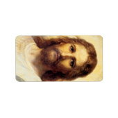 Leiter Christi von Heinrich Hofmann Adressaufkleber (Vorne)