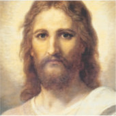 Leiter Christi von Heinrich Hofmann Aufkleber (Vorderseite)