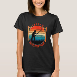 Leiter Datenzentrum Für Gartenrechen-Computer-Hw T-Shirt