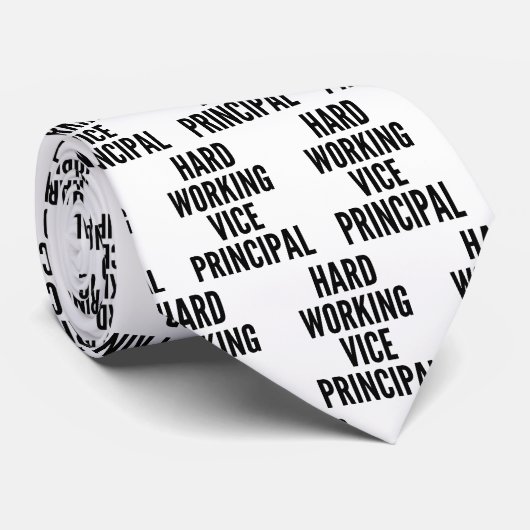 Leiter der Abteilung für harte Arbeit Neck Tie Krawatte (Gerollt)