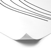 Leiter der Blume Art Poster (Ecke)