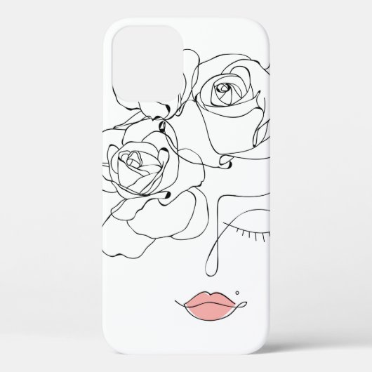 Leiter der Blume Kunst, Kunstgewerbe mit Blume, Case-Mate iPhone Hülle (Rückseite)