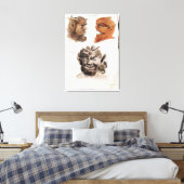 Leiter der bösen Dämonen Leinwanddruck (Insitu (Schlafzimmer))