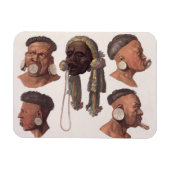 Leiter der Botocudos-Amerikanische Ureinwohner (Fa Magnet (Horizontal)