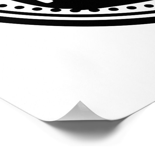 Leiter der Cleopatra-Illustration Poster (Ecke)