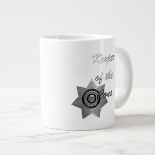 Leiter der Cons, Officers Jumbo Tasse SILVER