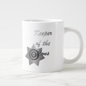 Leiter der Cons, Officers Jumbo Tasse SILVER (Rechts)