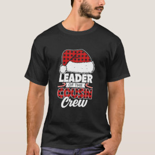 Leiter der Cousin-Crew Buffalo Red Kariert Funny T-Shirt