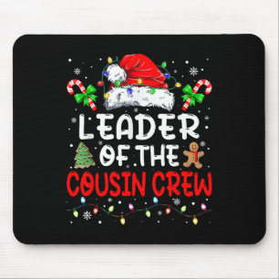 Leiter der Cousin Crew Pajamas Familie Matching Mousepad