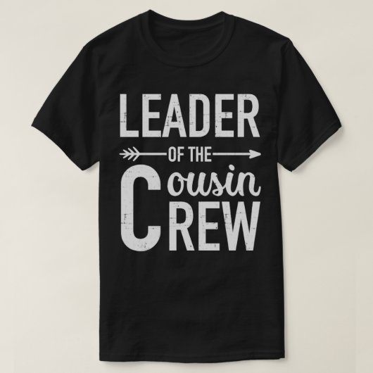 Leiter der Crew Cousin1 T-Shirt (Design vorne)