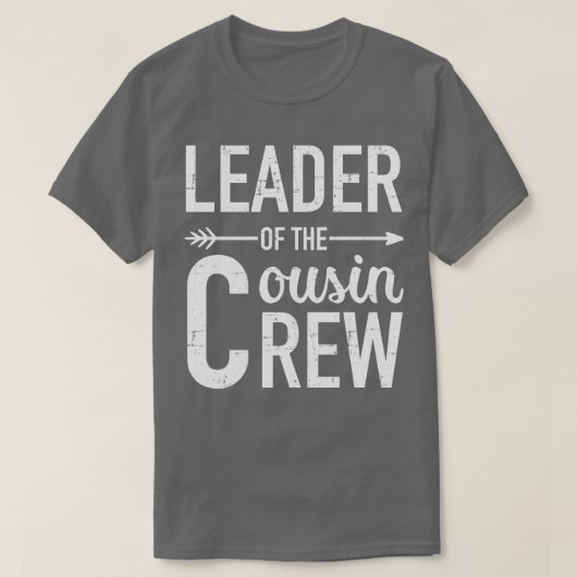 Leiter der Crew Cousin 1 T-Shirt (Design vorne)