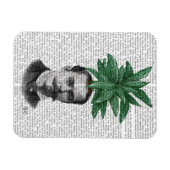 Leiter der Evergreen Head Pflanze Magnet (Horizontal)