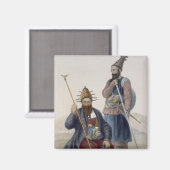 Leiter der Exekutive und Assistent Seiner Majestät Magnet (Vorderseite/Rückseite)