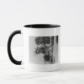 Leiter der Freiheitsstatue im Pariser Park Tasse (Links)