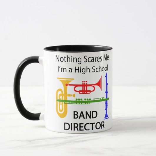 Leiter der Hochschule Tasse (Links)