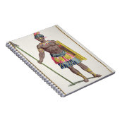 Leiter der Honduraner, 1780 (farbiger Stich) Notizblock (Rechte Seite)