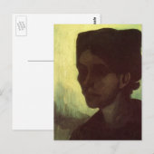 Leiter der jungen Bauernfrau von Vincent van Gogh Postkarte (Vorne/Hinten)