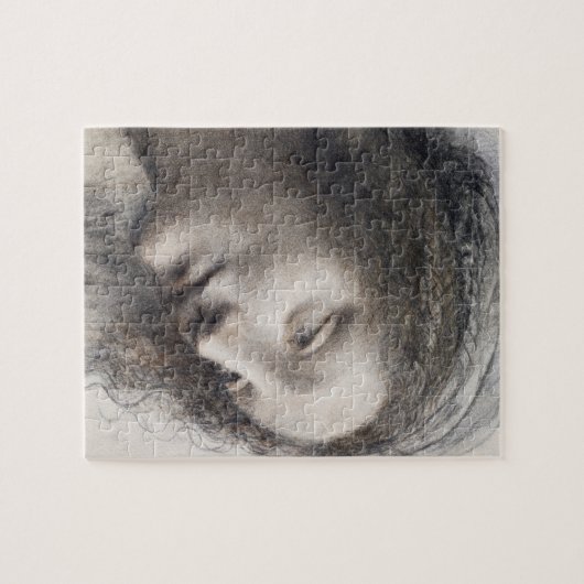 Leiter der Jungfrau von Leonardo da Vinci Puzzle (Horizontal)