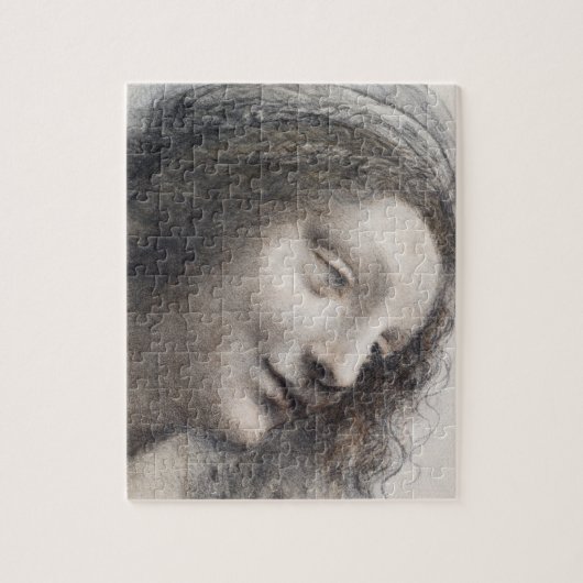 Leiter der Jungfrau von Leonardo da Vinci Puzzle (Vertikal)