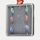 Leiter der Marineinsätze Silbernes Ornament (Links)