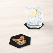 Leiter der niedlichen Corgi Untersetzer (Vor Ort)