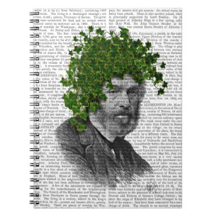 Leiter der Pflanze Notizblock