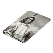 Leiter der Rotwolke (1822-1909) 1880 (b/w Foto) Magnet (Linke Seite)