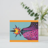 Leiter der Schweizer Armee - Ken Gage Art Postkarte (Stehend Vorderseite)