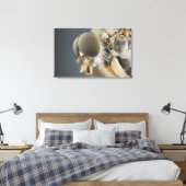 Leiter der Snipe Fly Leinwanddruck (Insitu (Schlafzimmer))