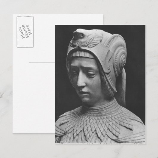 Leiter der Stellung Postkarte (Vorne/Hinten)