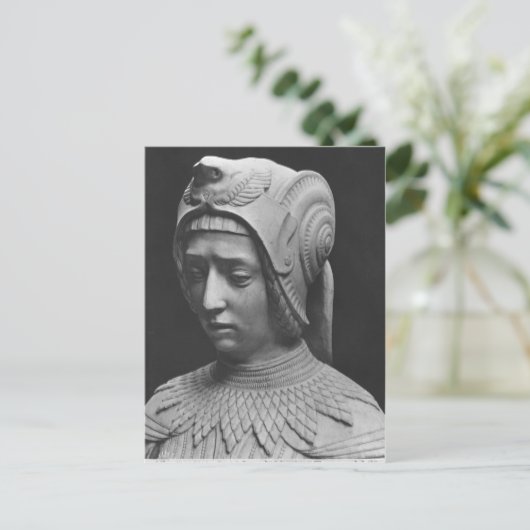 Leiter der Stellung Postkarte (Stehend Vorderseite)