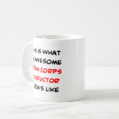 Leiter der Trommelkorps, phantastisch Kaffeetasse (Vorderseite Links)