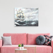 Leiter der US-Verfassung für HM Frigate Guerriere Leinwanddruck (Insitu (Wohnzimmer))